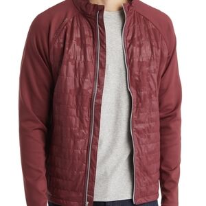 Peter Millar Men's Bordeaux Red Hyperlight Merge Hybrid Jacket